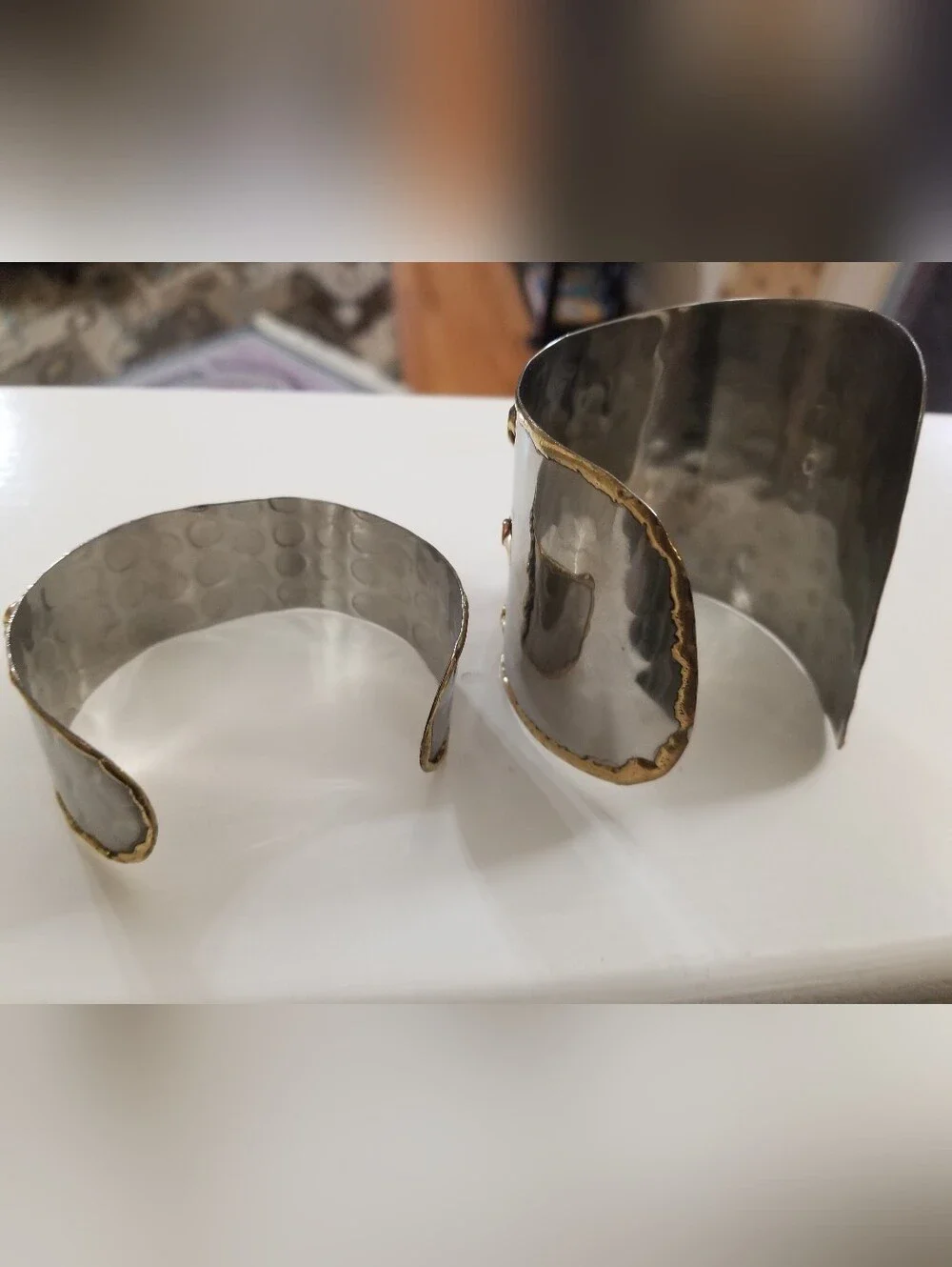 Artisan brutalist bracelets